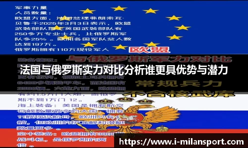 法国与俄罗斯实力对比分析谁更具优势与潜力